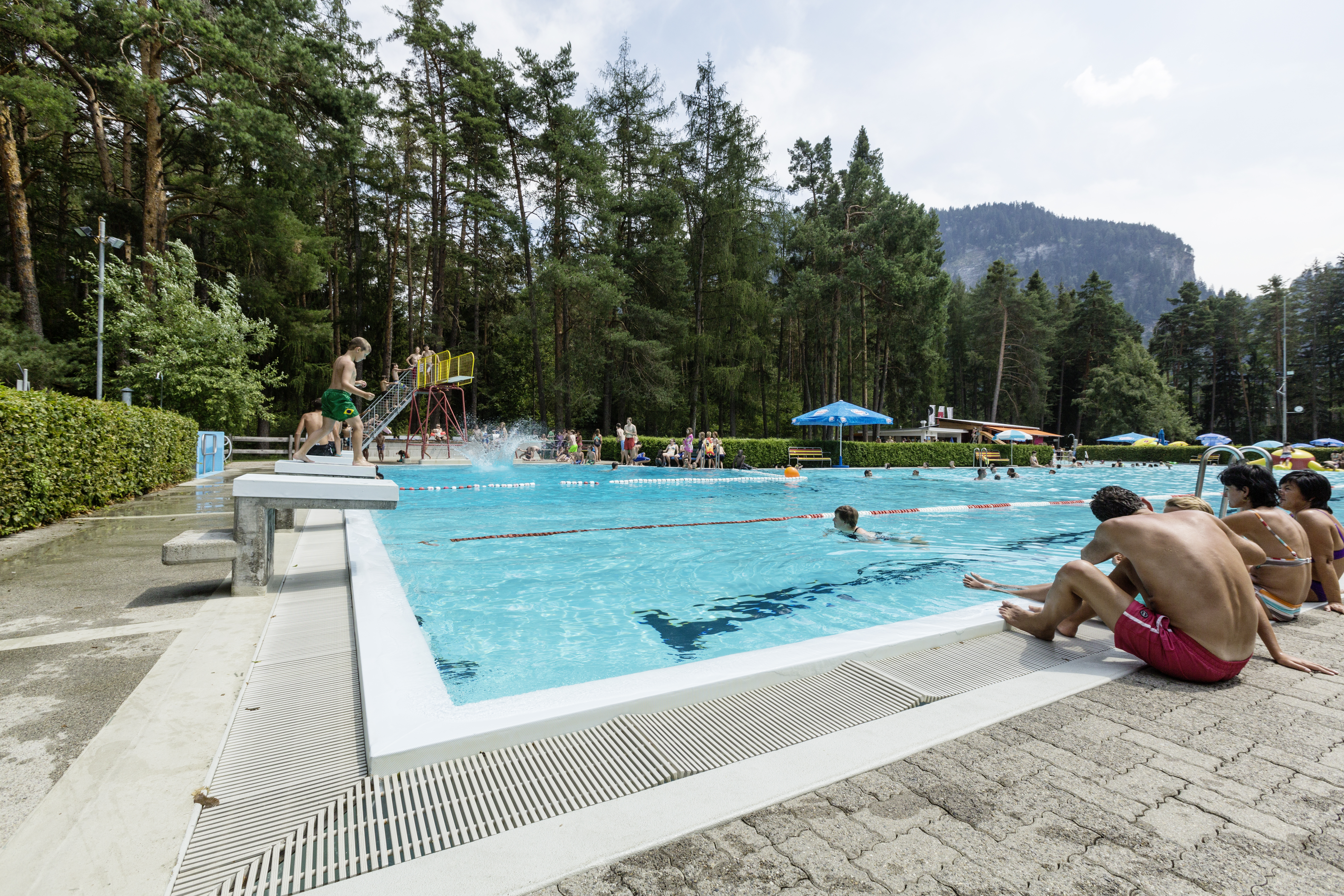 Badi Thusis Waldschwimmbad